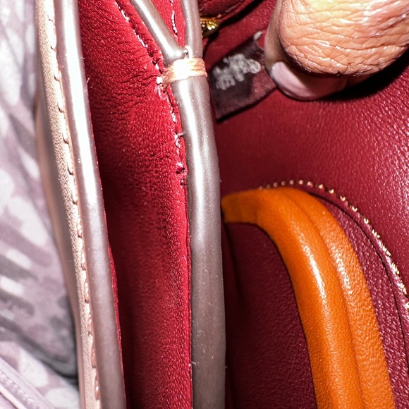 Coach Tan Bling Purse (Bow Bag) LIMITED EDITION! - Picture 8 of 12